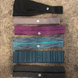 Bundle of lululemon headbands